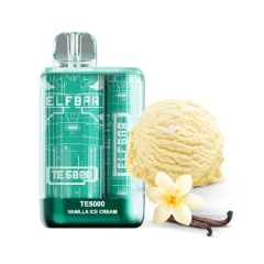 Одноразова Електронна Сигарета Elf Bar TE Vanilla Ice Cream (Ванільне Морозиво) (5000 Затяжок) купить