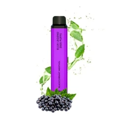 Одноразова Електронна Сигарета Elux Bomb Blackcurrant Menthol (Чорна Смородина Ментол) (3500 Затяжок) купить