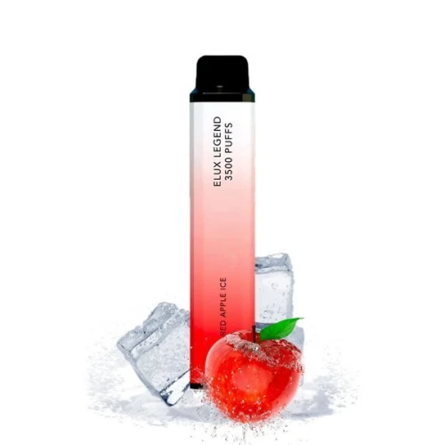 Одноразовая Электронная Сигарета Elux Bomb Red Apple Ice (Красное Яблоко Лёд) (3500 Затяжек) купить