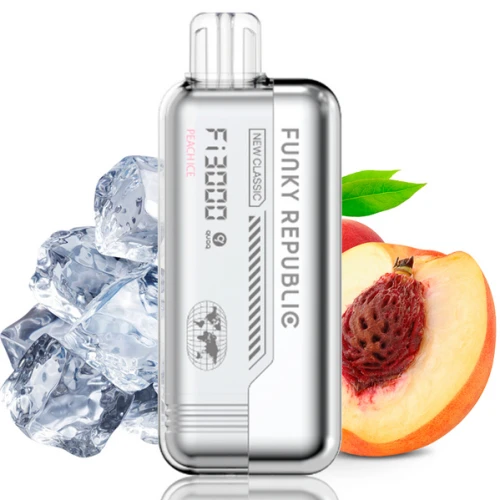 Одноразова Електронна Сигарета Funky Republic FI3000 Peach Ice (Персик Лід) (3000 Затяжок) купить