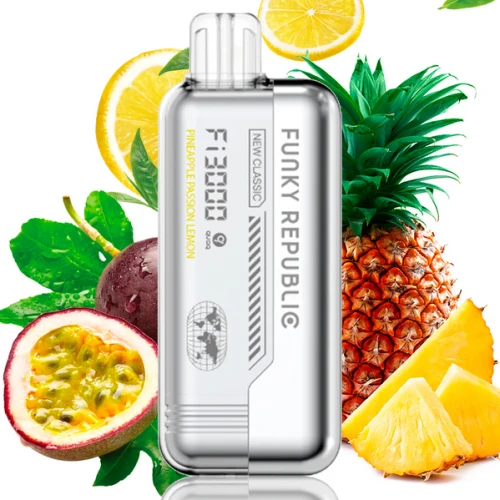 Одноразовая Электронная Сигарета Funky Republic FI3000 Pineapple Passion Lemon (Ананас Маракуйя Лимон) (3000 Затяжек) купить