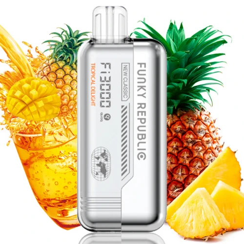 Одноразова Електронна Сигарета Funky Republic FI3000 Tropical Delight (Тропік Делайт) (3000 Затяжок) купить