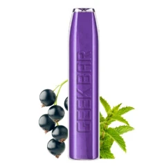 Одноразовая Электронная Сигарета Geek Bar Pro Blackcurrant Mentol (Черная Смородина Ментол) (1500 Затяжек) купить