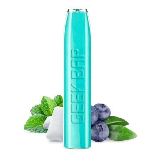 Одноразова Електронна Сигарета Geek Bar Pro Blueberry Bubble Gum (Чорничка Жуйка) (1500 Затяжок) купить