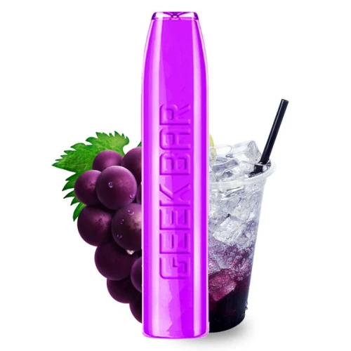 Одноразовая Электронная Сигарета Geek Bar Pro Grape Soda (Виноградная Газировка) (1500 Затяжек) купить