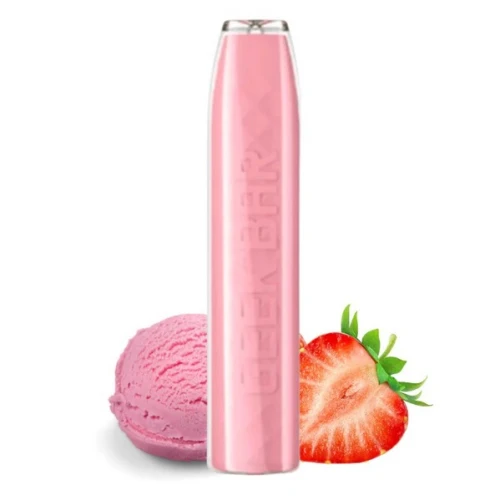 Одноразовая Электронная Сигарета Geek Bar Pro Strawberry Ice Cream (Клубничное Мороженое) (1500 Затяжек) купить