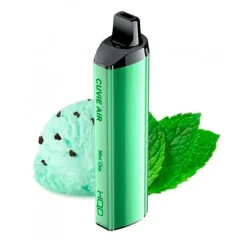 Одноразова Електронна Сигарета HQD Cuvie Air Mint Chip (М'ята Чіп) (4000 Затяжек) купить