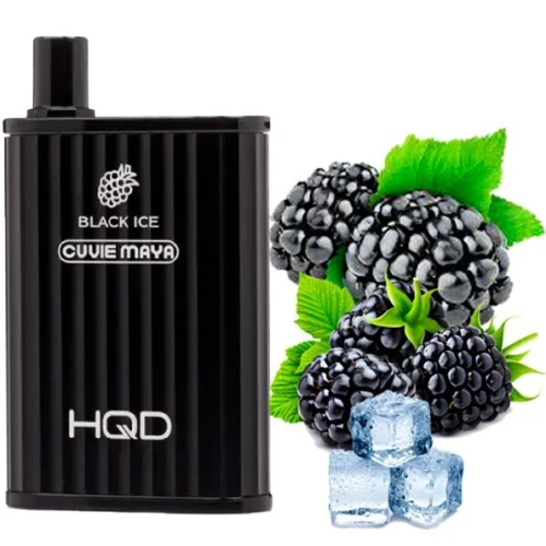 Одноразова Електронна Сигарета HQD Cuvie Maya Black Ice (Чорний Лід) (6000 Затяжок) купить
