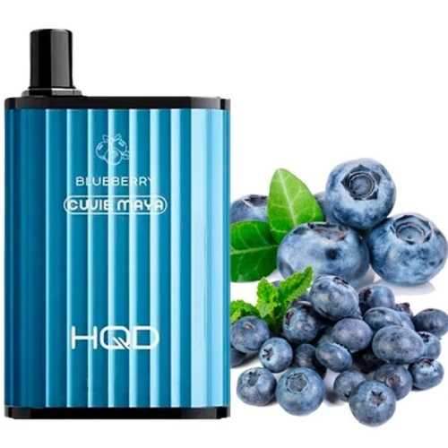 Одноразова Електронна Сигарета HQD Cuvie Maya Blueberry (Чорниця) (6000 Затяжок) купить