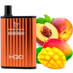 Одноразова Електронна Сигарета HQD Cuvie Maya Mango Peach (Манго Персик) (6000 Затяжок) купить