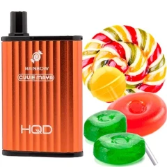 Одноразова Електронна Сигарета HQD Cuvie Maya Rainbow (Рейнбоу) (6000 Затяжок) купить