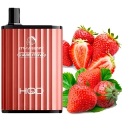 Одноразова Електронна Сигарета HQD Cuvie Maya Strawberry (Полуниця) (6000 Затяжок) купить