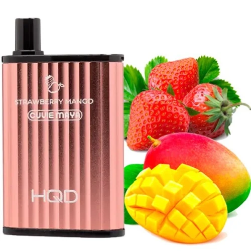 Одноразова Електронна Сигарета HQD Cuvie Maya Strawberry Mango (Полуниця Манго) (6000 Затяжок) купить