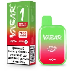Одноразова Електронна Сигарета Joyh Vabar Supra Watermelon Ice (Кавун Лід) (7000 Затяжок) купить