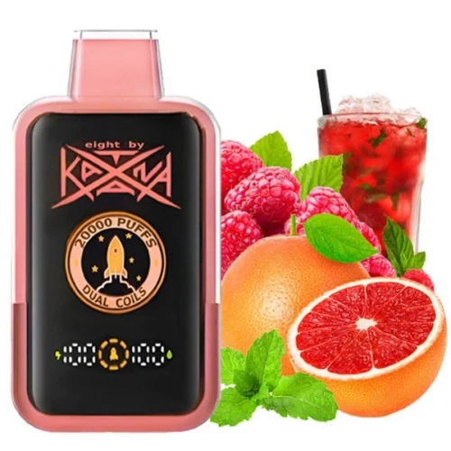 Одноразовая Электронная Сигарета Eight By Katana Pink Lemonade Mint (Розовый Лимонад Мята) (20000 Затяжек) купить