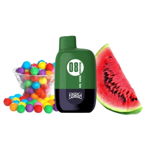 Одноразова Електронна Сигарета Eight By Katana Watermelon Bubble Gum (Кавун Бабл Гам) (5000 Затяжок) купить
