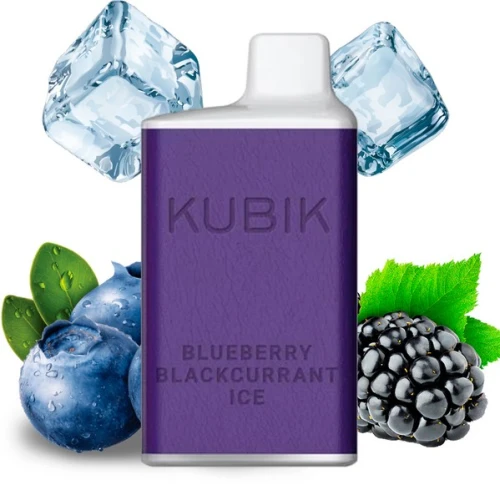 Одноразова Електронна Сигарета Kubik Max Blueberry Blackcurrant Ice (Чорниця Ожина Лід) (6000 Затяжок) купить