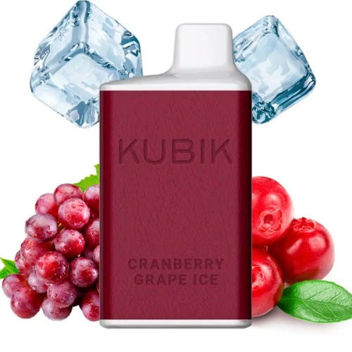 Одноразова Електронна Сигарета Kubik Max Cranberry Grape Ice (Журавлина Виноград Лід) (6000 Затяжок) купить