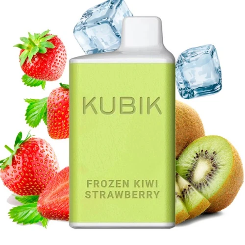 Одноразовая Электронная Сигарета Kubik Max Frozen Kiwi Strawberry (Фрозен Киви Клубника) (6000 Затяжек) купить