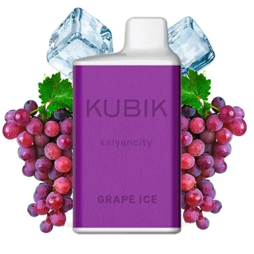 Одноразовая Электронная Сигарета Kubik Max Grape Ice (Виноград Лёд) (6000 Затяжек) купить