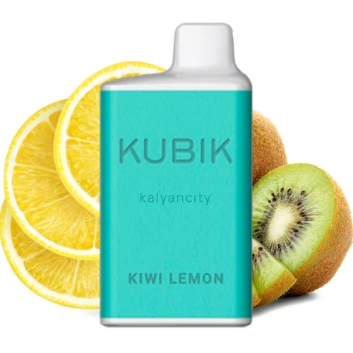 Одноразовая Электронная Сигарета Kubik Max Kiwi Lemon (Киви Лимон) (6000 Затяжек) купить