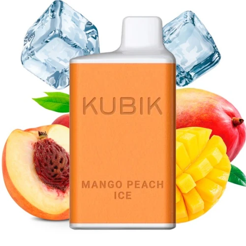Одноразовая Электронная Сигарета Kubik Max Mango Peach Ice (Манго Персик Лёд) (6000 Затяжек) купить