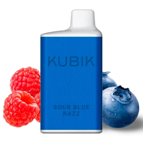 Одноразова Електронна Сигарета Kubik Max Sour Blue Razz (Сауэр Блу Разз) (6000 Затяжок) купить