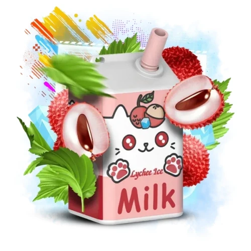 Одноразова Електронна Сигарета Lavie Milk Lychee Ice (Лічі Лід) (7000 Затяжок) купить
