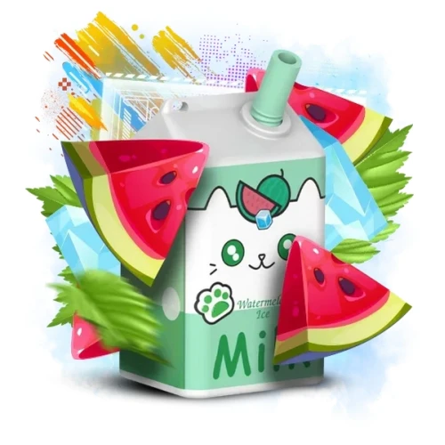 Одноразова Електронна Сигарета Lavie Milk Watermelon Ice (Кавун Лід) (7000 Затяжок) купить