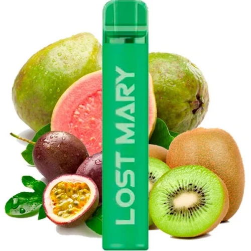 Одноразова Електронна Сигарета Lost Mary CM Kiwi Passion Fruit Guava (Ківі Маракуя Гуава) (1500 Затяжок) купить