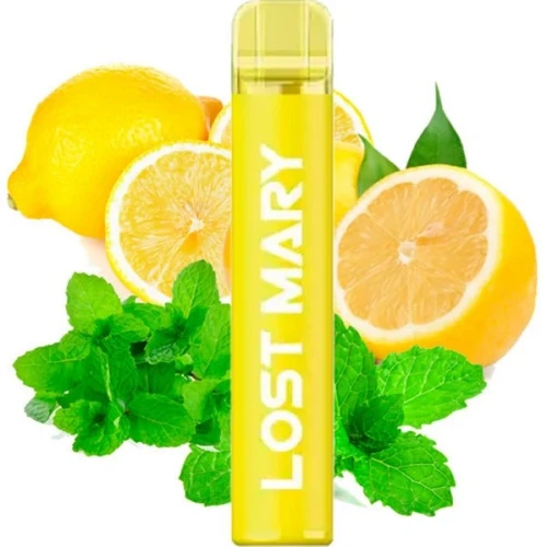 Одноразова Електронна Сигарета Lost Mary CM Lemon Mint (Лимон М'ята) (1500 Затяжок) купить