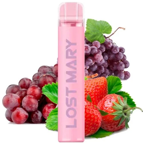 Одноразова Електронна Сигарета Lost Mary CM Strawberry Grape (Полуниця Виноград) (1500 Затяжок) купить