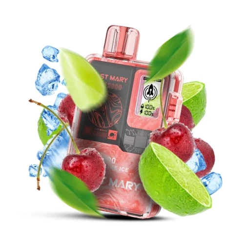 Одноразовая Электронная Сигарета Lost Mary OS Cherry Lime Ice (Вишня Лайм Лёд) (12000 Затяжек) купить