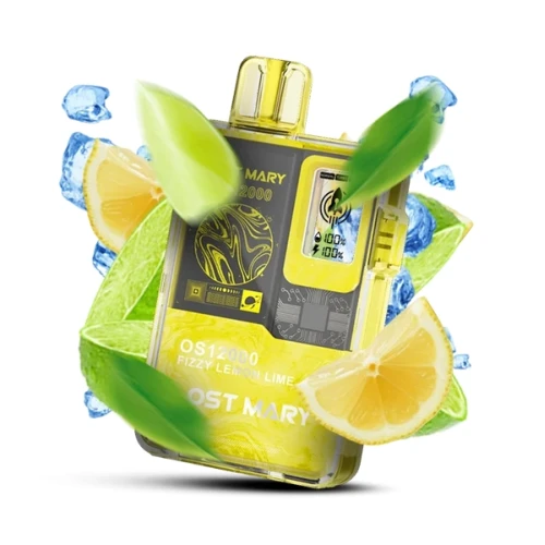 Одноразовая Электронная Сигарета Lost Mary OS Fizzy Lemon Lime (Физи Лимон Лайм) (12000 Затяжек) купить