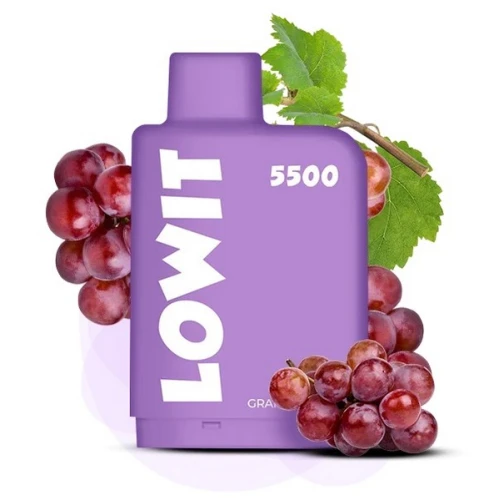 Заправлений Картридж Elf Bar Lowit 5500 Grape (Виноград) купить