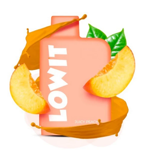 Заправлений Картридж Elf Bar Lowit 5500 Juicy Peach (Соковитий Персик) купить