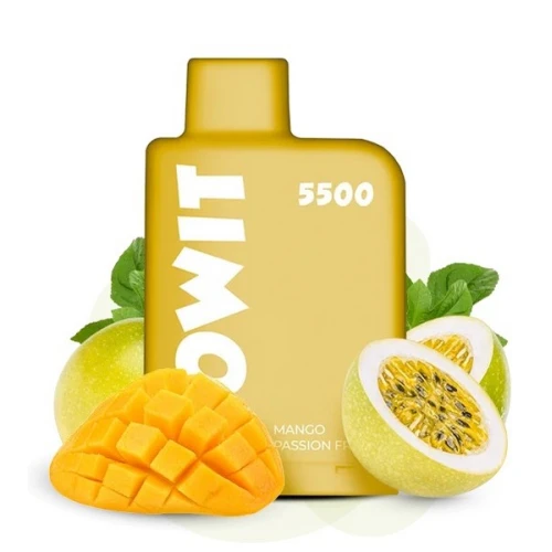 Заправленный Картридж Elf Bar Lowit 5500 Mango Passion Fruit (Манго Маракуйя) купить