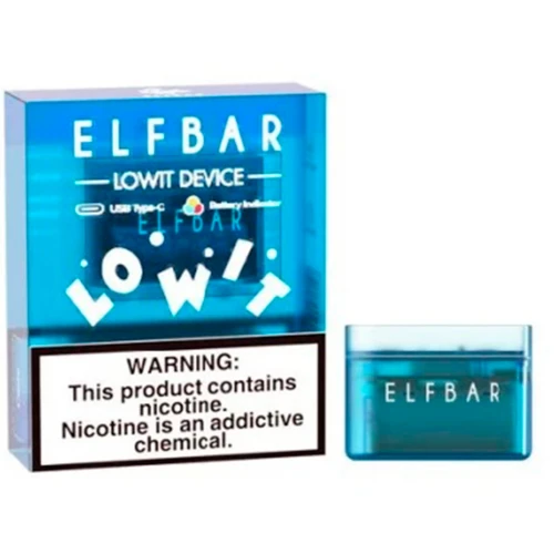 Аккумулятор Elf Bar Lowit Device Blue (Голубой) купить