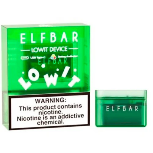 Аккумулятор Elf Bar Lowit Device Green (Зеленый) купить