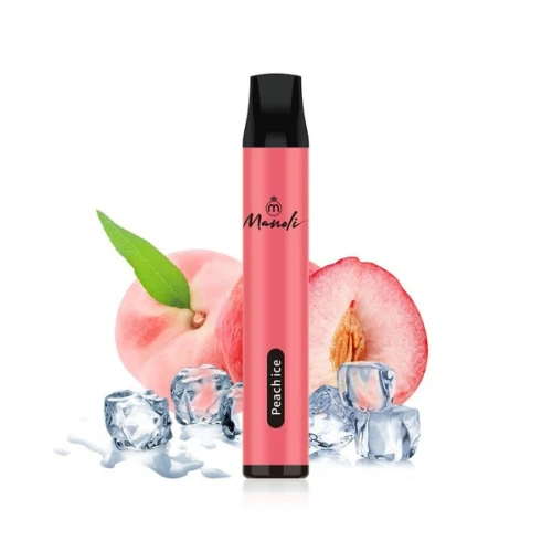 Одноразовая Электронная Сигарета Manoli Peach Ice (Персик Лёд) (1600 Затяжек) купить