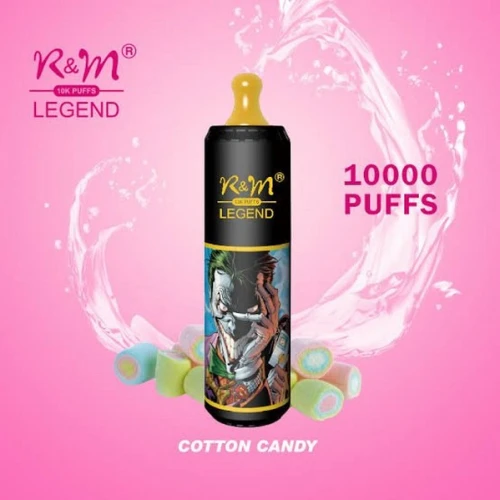 Одноразовая Электронная Сигарета R&M Legend Cotton Candy (Сахарная Вата) (10000 Затяжек) купить