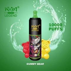 Одноразова Електронна Сигарета R&M Legend Gummy Bear (Желейні Ведмедики) (10000 Затяжок) купить