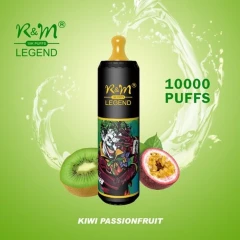Одноразова Електронна Сигарета R&M Legend Kiwi Passion Fruit (Ківі Маракуя) (10000 Затяжок) купить