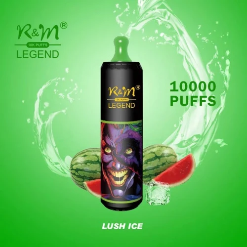 Одноразова Електронна Сигарета R&M Legend Lush Ice (Кавун Лід) (10000 Затяжок) купить