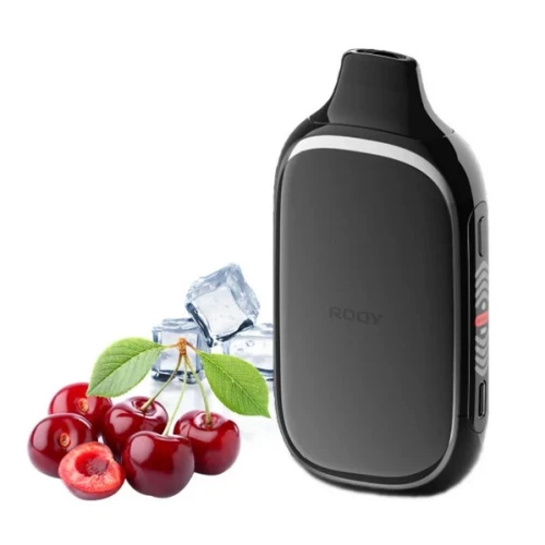 Одноразовая Электронная Сигарета Roqy Cherry Icy (Вишня Лёд) (40000 Затяжек) купить