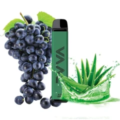 Одноразова Електронна Сигарета Vaal Aloe Grape (Алое Виноград) (1800 Затяжок) купить
