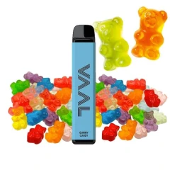 Одноразова Електронна Сигарета Vaal Gummy Cangy (Мармеладні Цукерки) (1800 Затяжок) купить