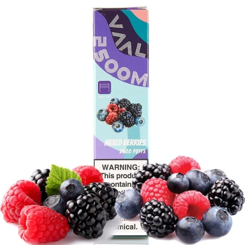 Одноразовая Электронная Сигарета Vaal Mixed Berries (Микс Ягод) (2500 Затяжек) купить