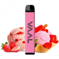 Одноразова Електронна Сигарета Vaal Strawberry Ice Cream (Полуничне Морозиво) (4000 Затяжок) купить