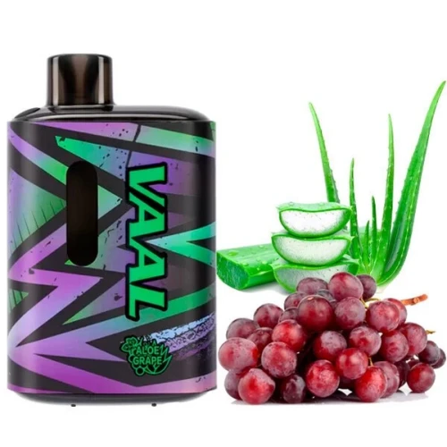 Одноразова Електронна Сигарета Vaal Aloe Grape (Алое Виноград) (5000 Затяжок) купить